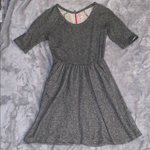 Xhilaration Gray Sweatshirt Dress